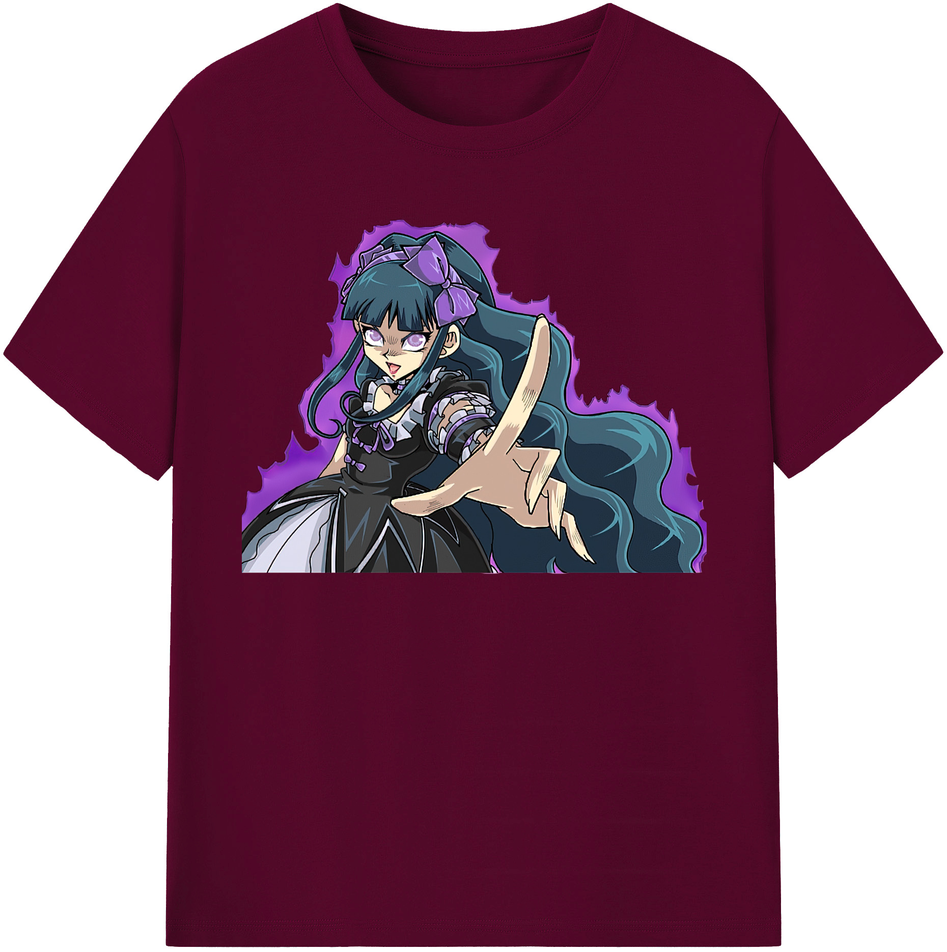（画像用） 遊☆戯☆王 Yu-Gi-Oh! レディースカジュアルプリントTシャツ（綿100％）